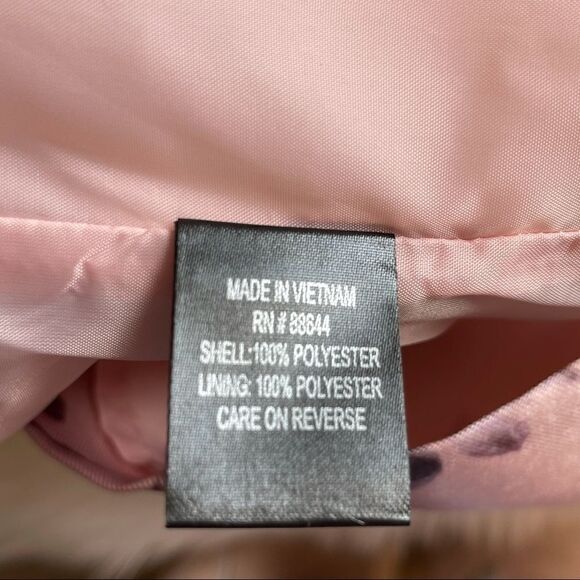 JM Studio by John Meyer Mauve Floral Sheath Dress Size 6 NWT - Picture 10 of 10